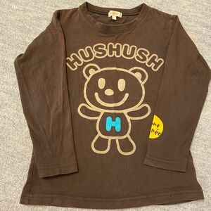 HusHush キッズ 長袖　ロンT 120cm