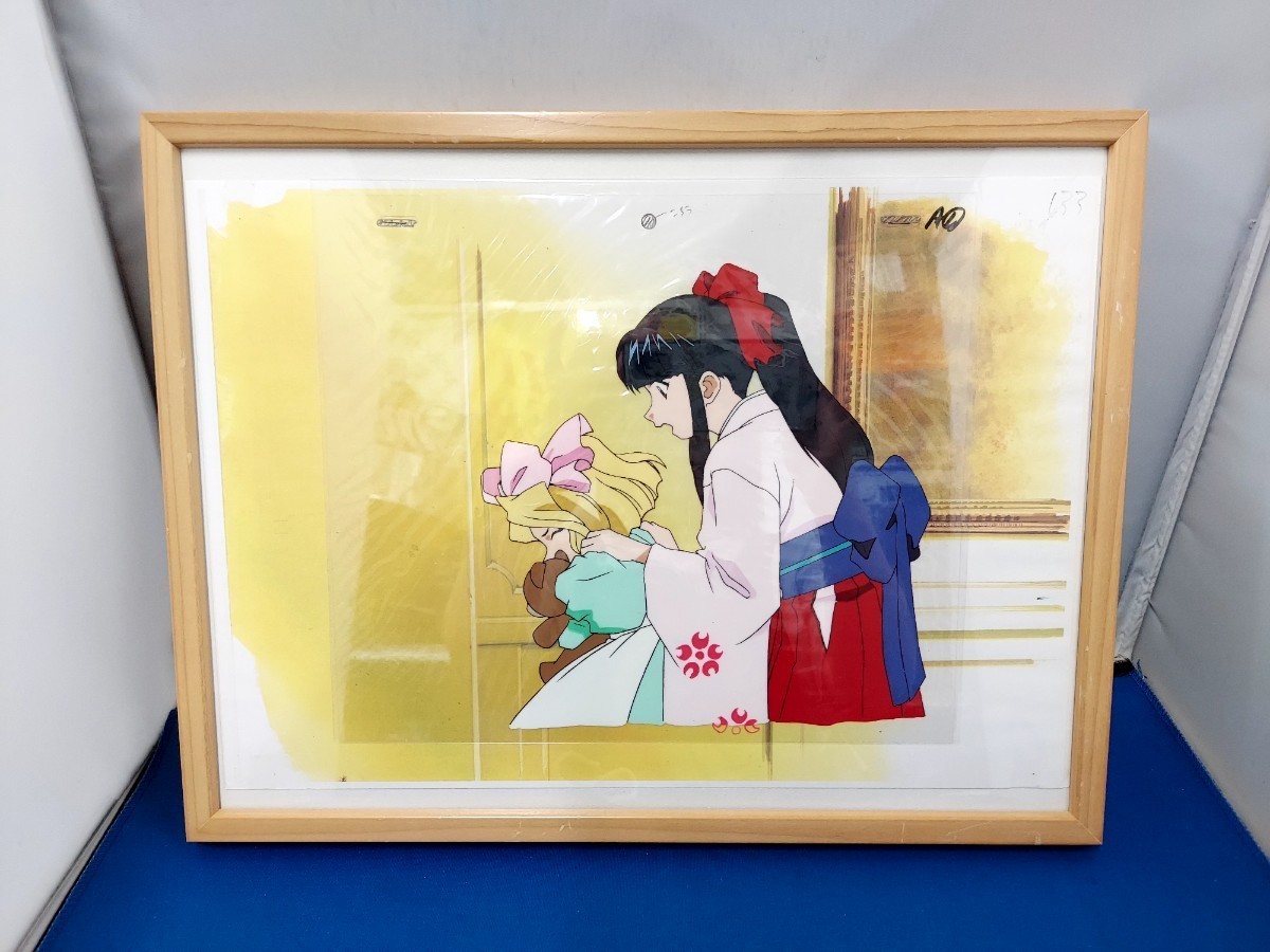 ★Main body, beautiful condition, framed★Sakura Wars★Sakura Shinguji★Original cel drawing★Anime/manga/heroine/character★Art/artistic/painting/hobby/collection★, Cel animation, S row, Sakura wars