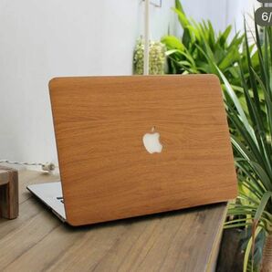 MacBook Air Pro カバー ケース 13インチ 高級感 木柄 木調 マックブックカバー PC 傷防止 保護 