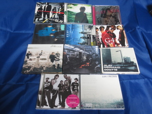 GLAY CD single 11 pieces set 