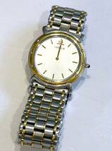 B15)100円～不動品 SEIKO/セイコー クレドール 5A74-0050 メンズ K18コンビ _画像1