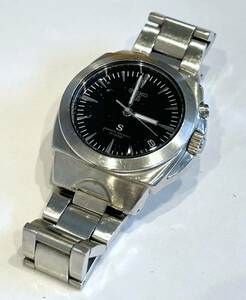 B9)100円～SEIKO/セイコー SUS AGS 5M42-0E50