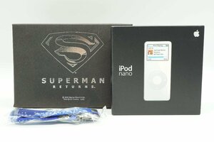 １円～【未使用保管品】Apple iPod nano 1st SUPERMAN RETURNS MOVIES MA350J/A 2006 vintage marvel