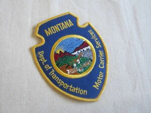 ビンテージ MONTANIA モンタナ ハイウェイパトロール ワッペン/パッチ 企業 USA 古着 アメリカ アメカジ キャップ ワークシャツ 135