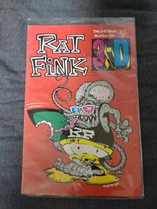 RAT FiNK／ラットフィンク The 3-D Zone Number Six 立体　３D　メガネ付き　レア