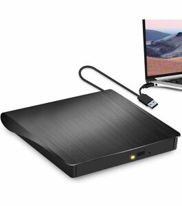 Внешний CD/DVD -привод ноутбуков USB 3.0 Тип C Портативный DVD -плеера Примечательный компьютер CD ROM/110