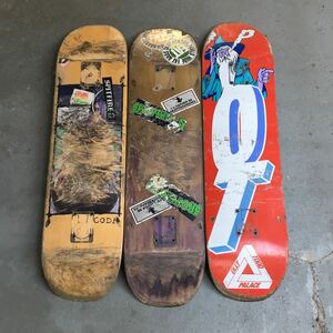 超中古。デッキ スケートボード skateboards