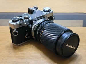 【美品】OLYMPUS OM-1 + ZUIKO AUTO-Zoom 35 - 105 mm 1:3.5~4.5 135397 フィルムカメラ オリンパス