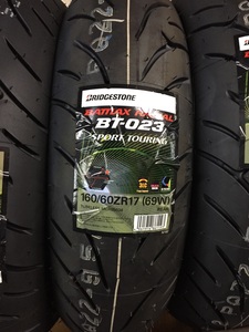 BRIDGESTONE　160/60ZR17 BT023　送料無料 消費税込