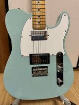 Fender /Limited player telecaster HH Maple Fingerboard Daphne Blue　中古品_画像2