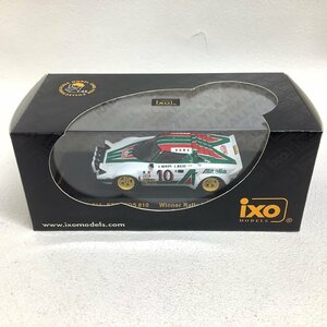 ※難あり 1/43 ixo Lancia Stratos #10 Winner Rally Monte Carlo 1976 S.Munari-S.Maiga イクソ ランチア ストラトス