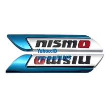 NISMO 左右2枚セット♪ 3Dメタルエンブレム ４色から選択可能！！ ニスモ 日産 NISSAN スカイライン ノート エクストレイル マーチ Z_画像4