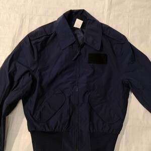 gerber mfg co security force jacket　ガーバー　セキュリティ　フォース　ジャケット　ネイビー　ナイロン　ショート　navy usa cwu 型　