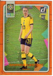 2023 Donruss FIFA Women’s World Cup Soccer Amanda Ilestedt Sweden (/49) SP ORANGE