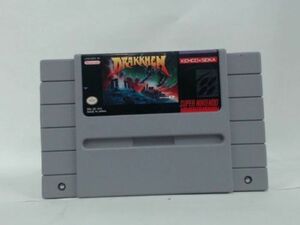 海外限定版 海外版 スーファミ ドラッケン DRAKKHEN SNES