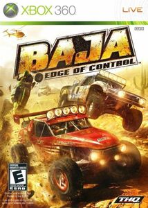 海外限定版 海外版 Xbox360 Baja Edge of Control