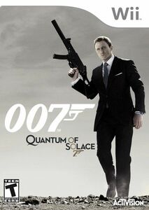 海外限定版 海外版 Wii 007 慰めの報酬 007 James Bond Quantum Of Solace