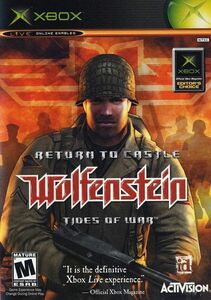  abroad limitation version overseas edition Xbox Return to Castle Wolfenstein Tides of War