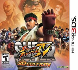  abroad limitation version overseas edition 3DS Street Fighter IV Super Street Fighter IV