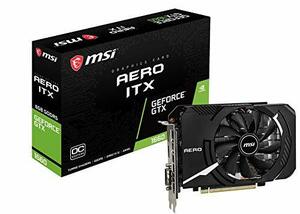 【中古】 MSI GeForce GTX 1660 AERO ITX 6G OC グラフィックスカード [国内正規流通品