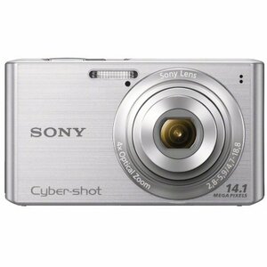 【中古】 ソニー SONY Cyber-shot W610 (1410万CCD 光学x4) シルバー DSC-W610