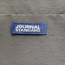 美品☆レア　大人カジュアル　ジャーナルスタンダード　JOURNAL STANDARD　ナイロンブルゾン　ミリタリー　サイズ３　カーキー_画像4