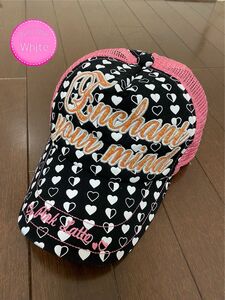 【超美品】ピンクラテ ガールズキャップ