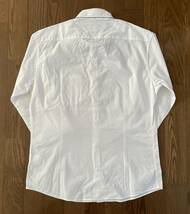 MICHEL KLEIN 　７分袖　ボタンダウン　シャツ　ホワイト　サイズ　５１_画像4