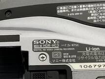 A3233◆SONY ソニー / HDR-HC3 / HANDYCAM HDV 1080i / デジタルビデオカメラ ハンディカム_画像8