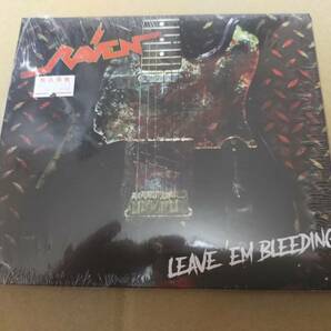 即決　新品　輸入盤CD　RAVEN　レイヴン　LEAVE 'EM BLEEDING　ベスト　NWOBHM