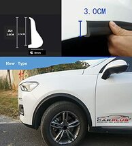 【Car Plus】フェンダーモール オーバーフェンダー SUV 8mm (ブラック） 汎用 ゴムモール ラバーフェンダー ウレタンゴム製 1.5ｍｘ2_画像4