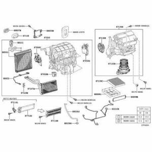 TOYOTA (トヨタ) 純正部品 エア リファイナ エレメント ノア/ヴォクシー/ESQUIRE 品番87139-28020