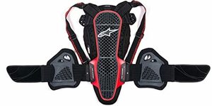 alpinestars(アルパインスターズ)バックプロテクター ブラック/レッド (サイズ:S) NUCLEON(ニュークリオン)