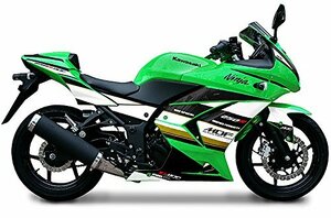 エムディーエフ(MDF) グラフィックキット フロントフェンダーセット アタッカーモデル ブラック Ninja250R(08-12)