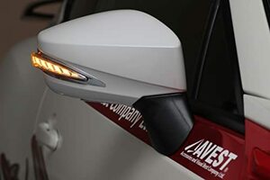 86 ZN6 BRZ ZC6 LED 流れるドアミラーウインカー インナーシルバー オプションランプブルー 未塗装 AVEST