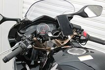 キジマ (kijima)バイク バイクパーツ ハンドルマウントステー ブラック '14-VFR800F HONDA 204-073_画像3