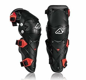 ACERBIS(アチェルビス) (ラフ&ロード) IMPACT-EVO 3.0 ニーガード (膝用プロテクター) BLACK/RED フリーサイズ