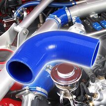 X AUTOHAUX シリコンホース 51mm内径 90度エルボ エンジン用 耐寒 耐久 排気用ホース ラジエーターホース シリコンインテークパイプ_画像2