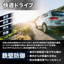 RakuNeo ドアモール ドアガード 自動車整備士監修 車 モール ドア傷防止 騒音軽減 (5m, 白)_画像4