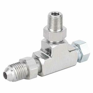 KIMISS アダプターフィッティングティー3ウェイ1/8 ”NPT t