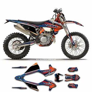 KUNGFU GRAPHICS（カンフー グラフィックス）DIRT BIKEダートバイク フルキット ビニールステッカー、 適合KTM 2020 2021 2022 2023 KTM