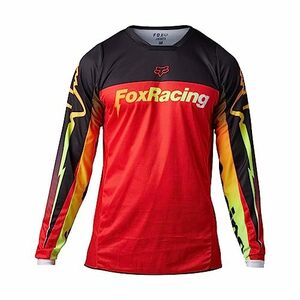 [DIRTFREAK] FOX MX 180 ジャージ スタティック Lサイズ フローレッド 30450-110-L