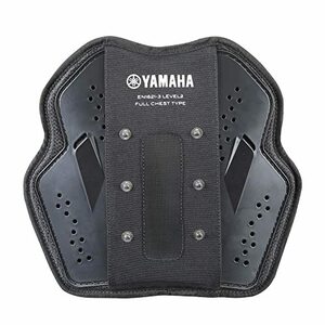 ヤマハ発動機(Yamaha) バイク用ライディングプロテクター チェストプロテクター YAD04 ブラック フリーサイズ Q1G-KOM-Y01-00F