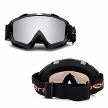 [WL Products] スポーツ ゴーグル スキー スノボー 軽量 メガネ 併用可能 ウィンタースポーツ バイク モトクロス_画像5