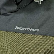 [KOMINE] バイク用 プロテクトメッシュパーカ-テン JK-114 1096 春夏秋向け プロテクター CE規格レベル2 メッシュ素材 07-114 メンズ_画像5