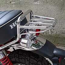 リアキャリア スチール製 クロム 適合車種 ホンダ モンキー125 リアキャリア Monkey 125 Z125 JB02 JB03_画像3