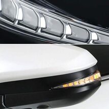 ノア 80 ヴォクシー 80系 エスクァイア LED ドアミラー ウインカー 流れるウインカー オールクローム AVEST VerticalArrow シーケンシャル_画像1