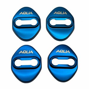 TADOKAPATU トヨタ 新型 アクア 専用 新型 AQUA 2021年7月～ ストライカー カバー ドアロック カバー メッキ アクセサリー 内装 パーツ