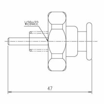 【在庫品のみ】 LIXIL（リクシル） INAX PK−A−521 小便フラッシュバルブ用押ボタン部_画像3