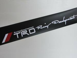 TRD トヨタ フロントウィンドステッカー フロントガラスステッカー デカール ハチマキ C